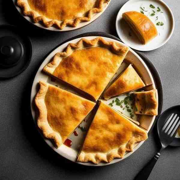 Пирог с мясом и картофелем